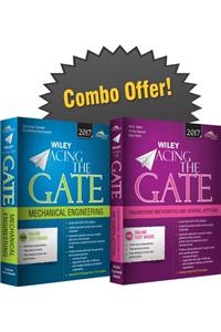 Wiley Acing the GATE: Mechanical Engineering & Engineering Mathematics and General Aptitude (Combo Set)