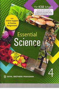 ESSENTIAL SCIENCE FOR ICSE SCHOOL 4 2020-21