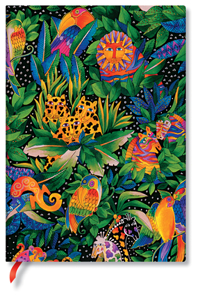 Paperblanks Jungle Song Whimsical Creations Softcover Flexi Ultra Lined 176 Pg 100 GSM