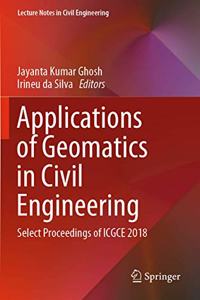 Applications of Geomatics in Civil Engineering