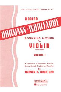 Modern Hohmann-Wohlfahrt Beginning Method for Violin