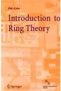 Introduction To Ring Theory