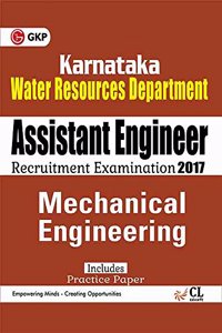 Karnataka Water Resources Department Assistant Engineer Mechanical Engineering 2017