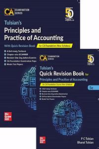Tulsian?s Principles and Practice of Accounting with Quick Revision Book for CA Foundation Course (New Syllabus) | 5th Edition | For Paper 1 (CA Examination Series)