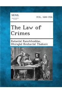 Law of Crimes