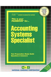 Accounting Systems Specialist: Passbooks Study Guide