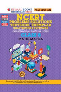 Oswaal NCERT Problems - Solutions (Textbook + Exemplar) Class 8 Mathematics Book (For March 2020 Exam)