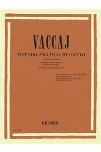 Practical Vocal Method (Vaccai) - High Voice: Soprano/Tenor - Book/CD