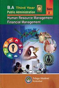 BA Third Year - PUBLIC ADMINISTRATION ( Human Resource Management Financial Management ) [ ENGLISH MEDIUM ]