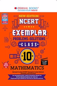 Oswaal NCERT Exemplar Problems-solutions Class 10, Mathematics (For 2022 Exam)