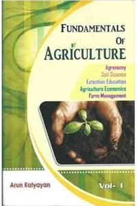 Fundamental Of Agriculture Vol. 1