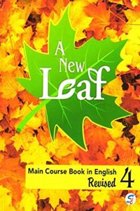 A New Leaf Main Course Book in English Class - 4