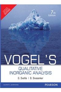 Vogel’s Qualitative Inorganic Analysis