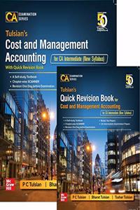 Tulsians Cost And Management Accounting With Quick Revision Book (For Ca Intermediate - New Syllabus), Ca Examniation Series