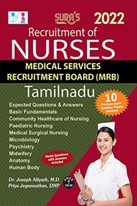 SURA`S TN Medical Services Recruitment Board MRB Recruitment for Nurse Exam Study Material Book 2022
