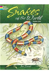 Snakes of the World Coloring Book