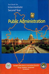 A TextBook for Intermediate Second Year - PUBLIC ADMINISTRATION [ ENGLISH MEDIUM ]