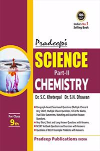 Pradeep's Science Part II (Chemistry) for Class 9 (Examination 2021-22)