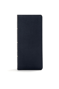 KJV Large Print Compact Reference Bible, Black Leathertouch