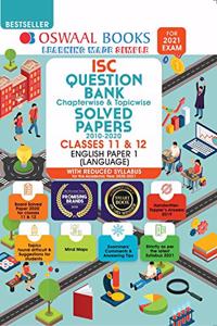 Oswaal ISC Question Bank Chapterwise & Topicwise Solved Papers, English Paper - 1, Class 12 (Reduced Syllabus) (For 2021 Exam)