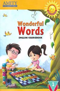 Wonderful Words English Course Book Class-1