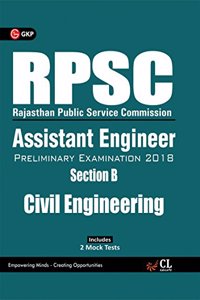 RPSC Assistant Engineer - Civil Engineering (Section B) Preliminary Examination 2018