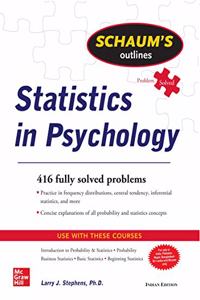 Schaum's Outline Of Statistics In Psychology (SCHAUM's outlines)