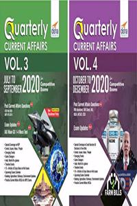 Half-Yearly Current Affairs - July to December 2020 for Competitive Exams (set of 2 Quaterlies)