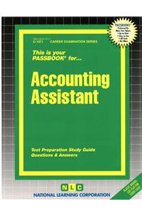 Accounting Assistant, Volume 1071