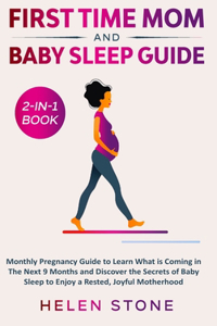 First Time Mom and Baby Sleep Guide 2-in-1 Book