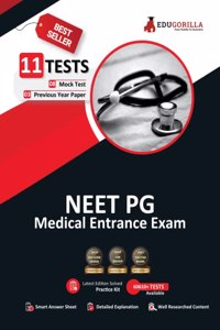 NEET PG Entrance Exam Preparation Book 2023 - 8 Full Length Mock Tests and 3 Previous Year Papers (3300 Solved Objective Questions) with Free Access to Online Tests