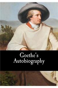 Goethe's Autobiography