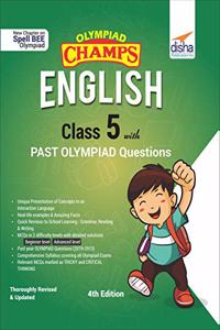 Olympiad Champs English Class 5 with Past Olympiad Questions 4th Edition