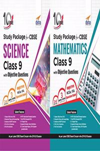 Combo 10 in One Study Package for CBSE Science & Mathematics Class 9 with Objective Questions 2nd Edition