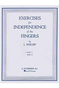 Isidor Phillip - Exercises for Independence of Fingers - Book 1