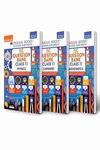 Oswaal ISC Question Bank Class 11 (Set of 3 Books) Physics, Chemistry, Mathematics (For 2022 Exam)