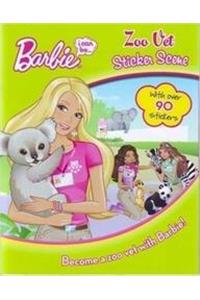 Barbie : I Can Be Zoo Vet Sticker Scene