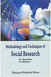 Methodology and Techniques of Social Research