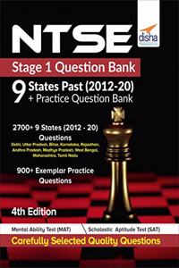 NTSE Stage 1 Question Bank - 9 States Past (2012-20) + Practice Question Bank
