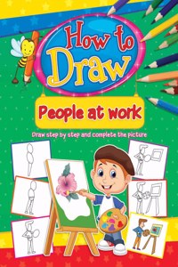 How to draw People at work Book - 4