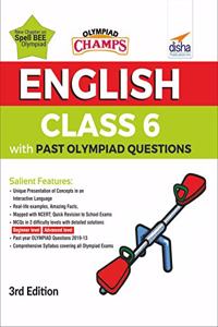 Olympiad Champs English Class 6 with Past Olympiad Questions 3rd Edition