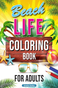 Summer Coloring Book for Adults