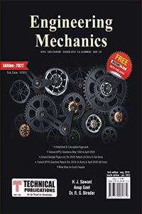 Engineering Mechanics for SPPU 19 Course (FE - I/II - Common - 101011)