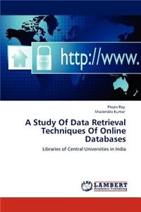 Study Of Data Retrieval Techniques Of Online Databases