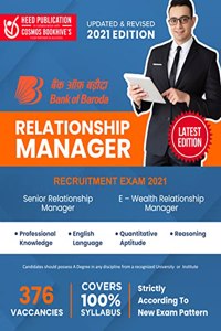 Bank of Baroda - Relationship Manager (Senior Relationship Manager & E-Wealth Relationship Manager)