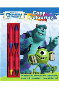 Disney Monsters University Copy Colouring