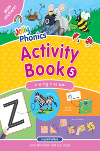 Jolly Phonics Activity Book 5