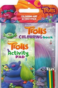 Trolls Colouring Book and Activity Pack