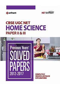 UGC Net Home Science Question Papers II & III Previous Year Solved Papers 2012-2017