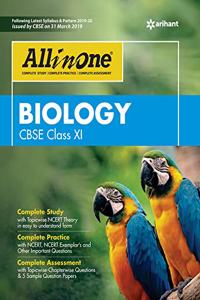 All In One BIOLOGY CBSE class 11 2019-20 (Old Edition)